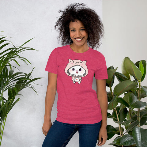Bon-E Pig Chums Unisex t-shirt