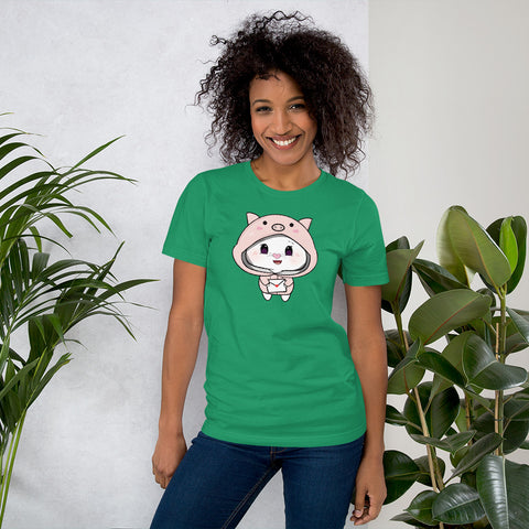 Bon-E Pig Chums Unisex t-shirt