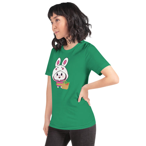 Bon-E Bunny Basket Unisex t-shirt