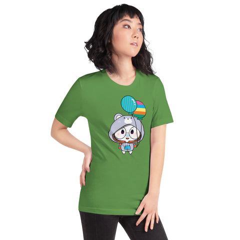 Ben-E Bear Balloons Unisex t-shirt