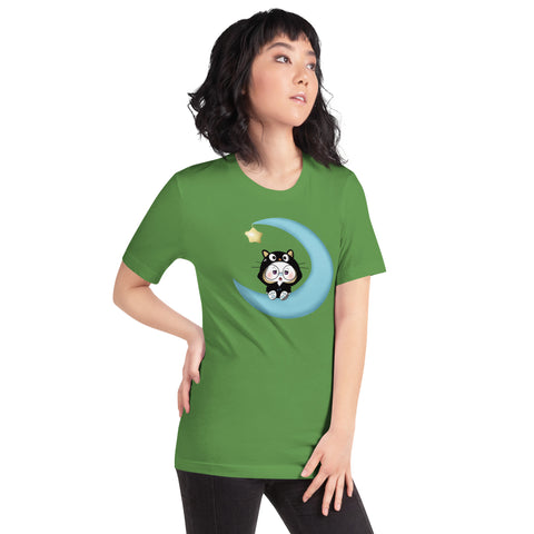 Ben-E Cat Moon Unisex t-shirt