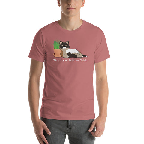 Maya Brain on Catnip Unisex t-shirt