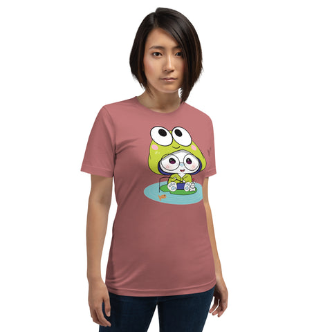 Ben-E Frog Fishing Unisex t-shirt