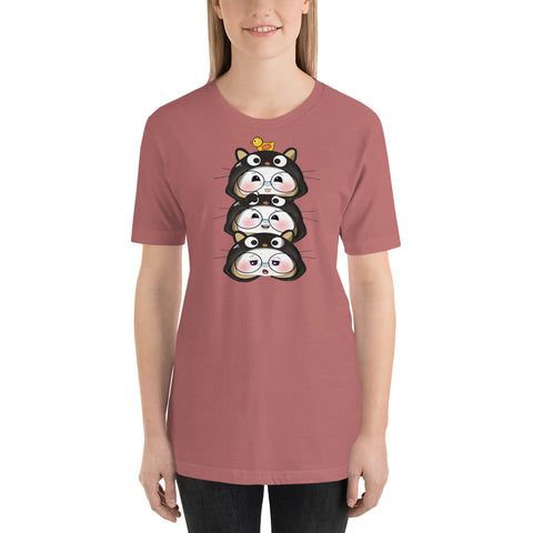 Ben-E Cat Stack Unisex t-shirt