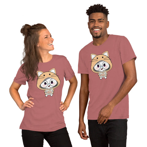 Ben-E Cat Fish Bowl Unisex t-shirt
