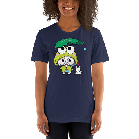 Ben-E Frog Leaf Umbrella Unisex t-shirt