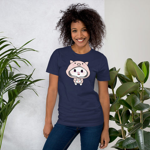 Bon-E Pig Chums Unisex t-shirt