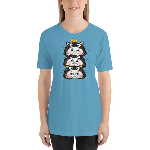 Ben-E Cat Stack Unisex t-shirt
