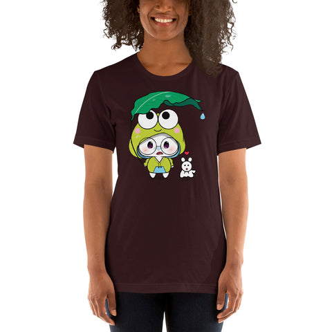 Ben-E Frog Leaf Umbrella Unisex t-shirt