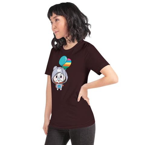 Ben-E Bear Balloons Unisex t-shirt