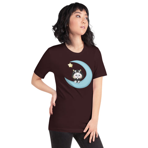 Ben-E Cat Moon Unisex t-shirt