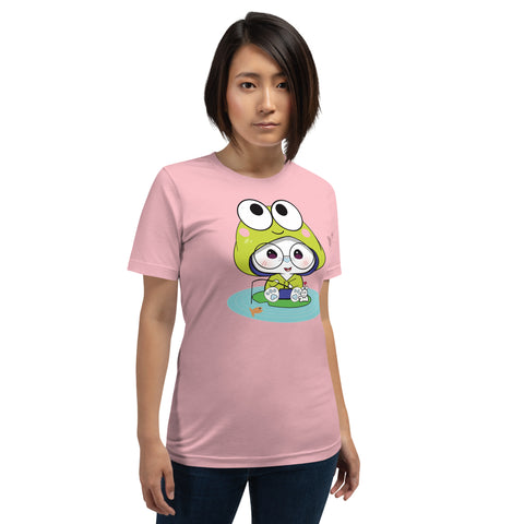 Ben-E Frog Fishing Unisex t-shirt