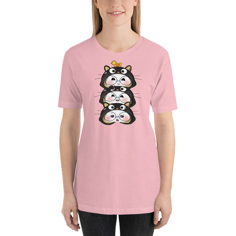 Ben-E Cat Stack Unisex t-shirt