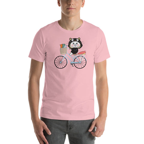 Ben-E Cat Bicycle Unisex t-shirt