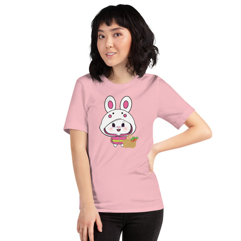 Bon-E Bunny Basket Unisex t-shirt