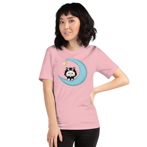 Ben-E Cat Moon Unisex t-shirt