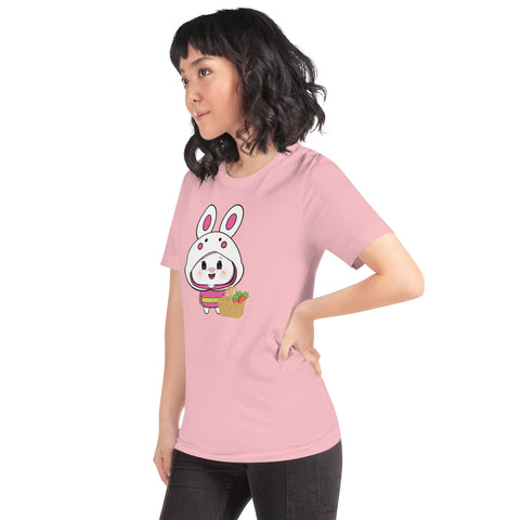 Bon-E Bunny Basket Unisex t-shirt