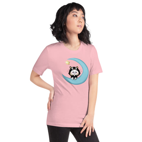 Ben-E Cat Moon Unisex t-shirt