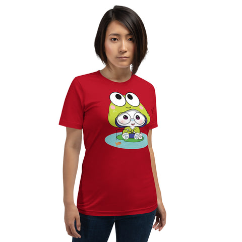 Ben-E Frog Fishing Unisex t-shirt