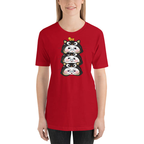 Ben-E Cat Stack Unisex t-shirt