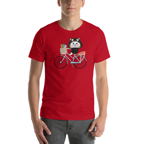 Ben-E Cat Bicycle Unisex t-shirt