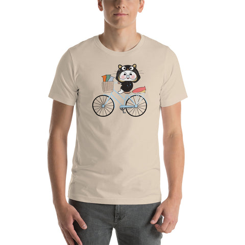 Ben-E Cat Bicycle Unisex t-shirt