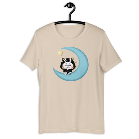 Ben-E Cat Moon Unisex t-shirt