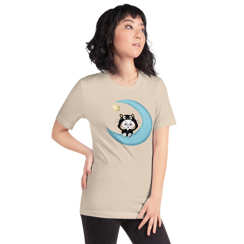 Ben-E Cat Moon Unisex t-shirt
