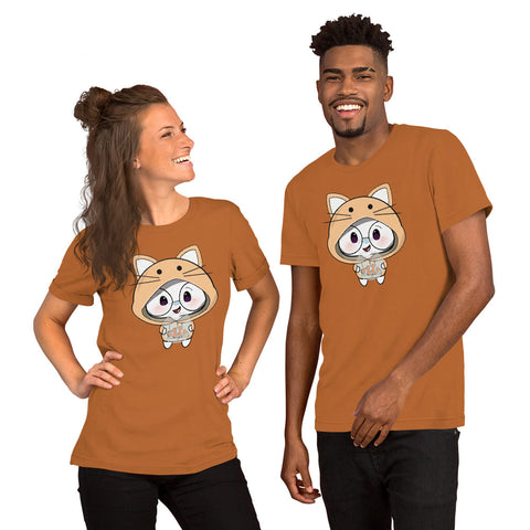 Ben-E Cat Fish Bowl Unisex t-shirt