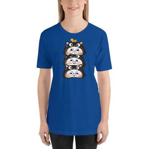 Ben-E Cat Stack Unisex t-shirt
