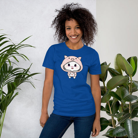 Bon-E Pig Chums Unisex t-shirt