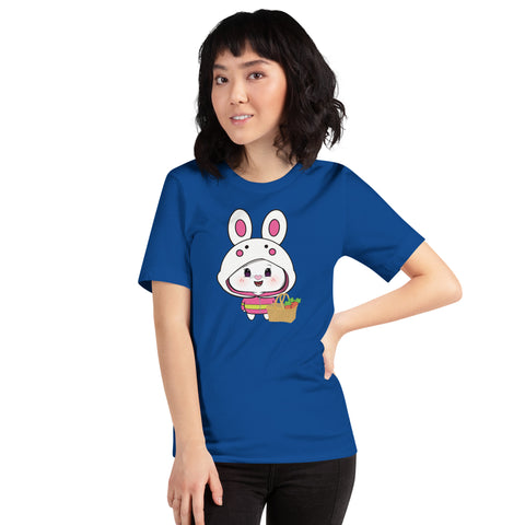 Bon-E Bunny Basket Unisex t-shirt