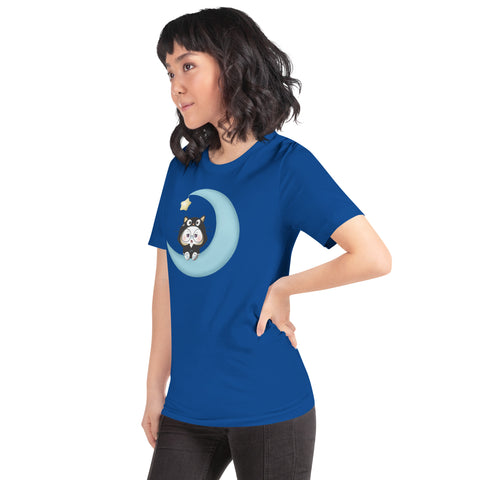 Ben-E Cat Moon Unisex t-shirt