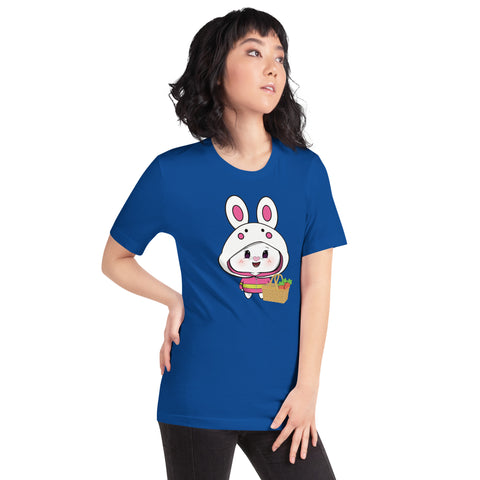 Bon-E Bunny Basket Unisex t-shirt