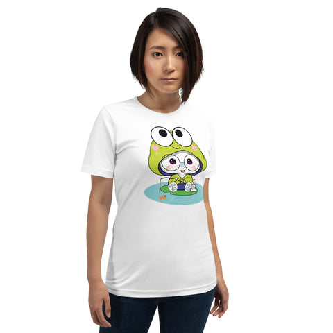 Ben-E Frog Fishing Unisex t-shirt