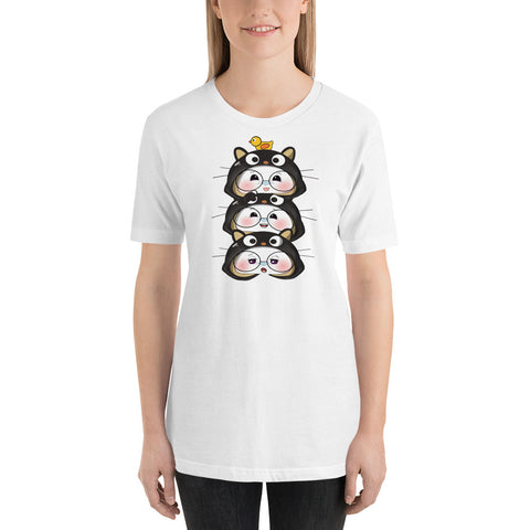 Ben-E Cat Stack Unisex t-shirt