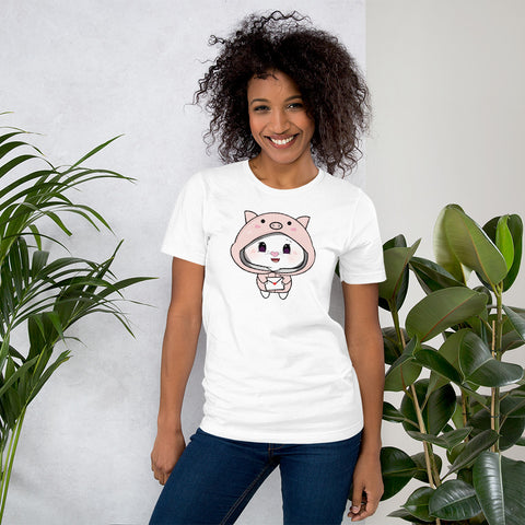 Bon-E Pig Chums Unisex t-shirt