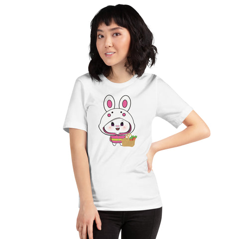 Bon-E Bunny Basket Unisex t-shirt