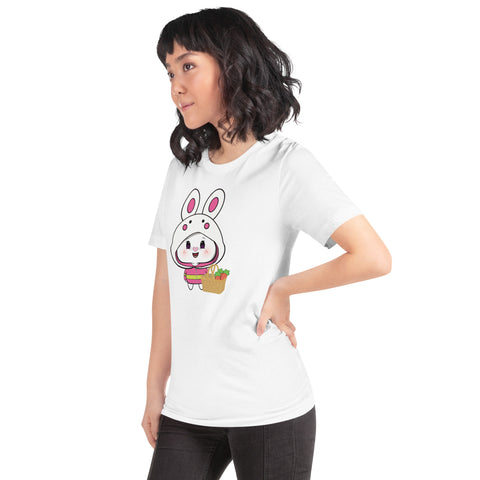 Bon-E Bunny Basket Unisex t-shirt