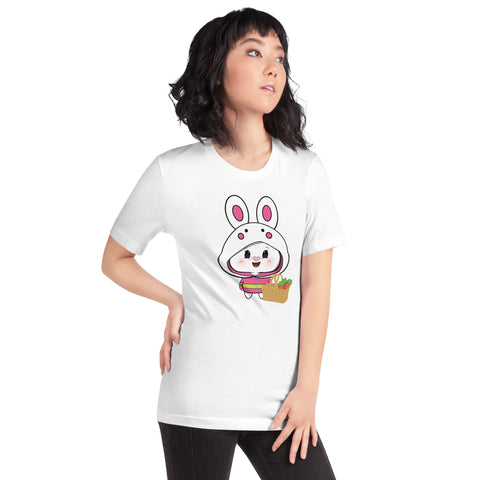 Bon-E Bunny Basket Unisex t-shirt