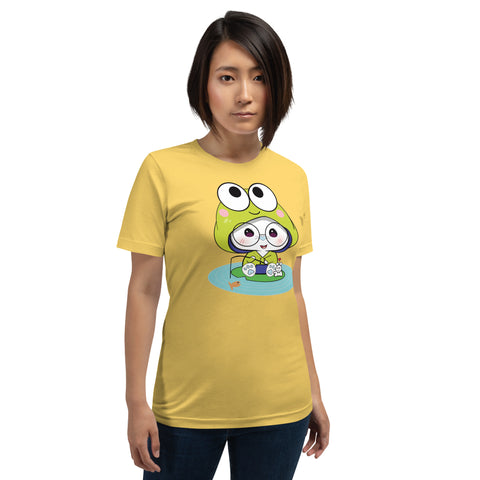 Ben-E Frog Fishing Unisex t-shirt