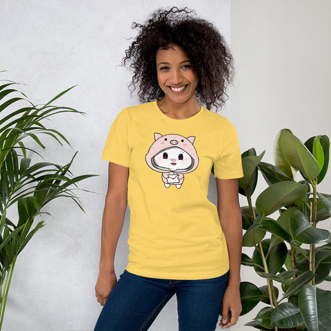 Bon-E Pig Chums Unisex t-shirt