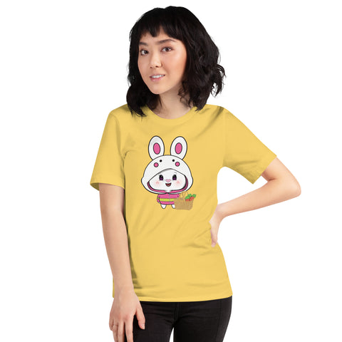 Bon-E Bunny Basket Unisex t-shirt