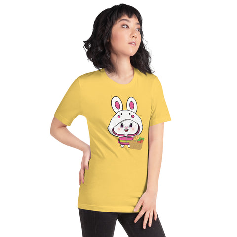Bon-E Bunny Basket Unisex t-shirt