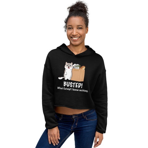 Ozzy Catnip Crop Hoodie