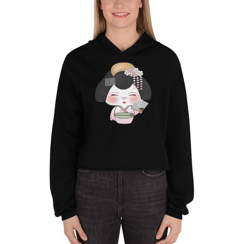 Bon-E Kimono Crop Hoodie