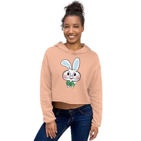 Ben-E Bunny Shaka Crop Hoodie