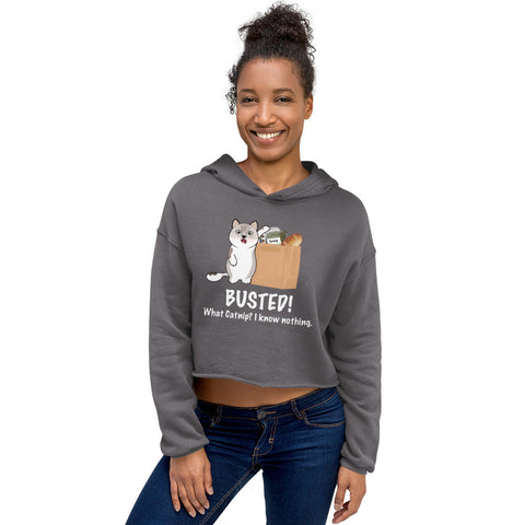 Ozzy Catnip Crop Hoodie