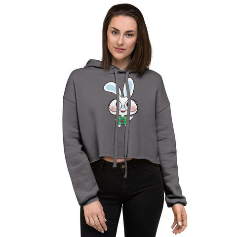 Ben-E Bunny Shaka Crop Hoodie