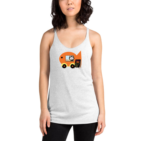 Ben-E Fish Truck Women's Racerback Tank